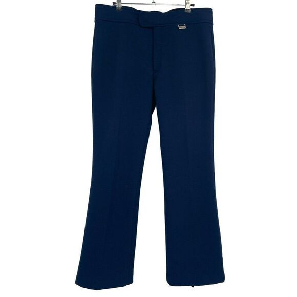 Ossi Ski Wear Mens Wool Blend Ski Pants Navy Blue Size 34R